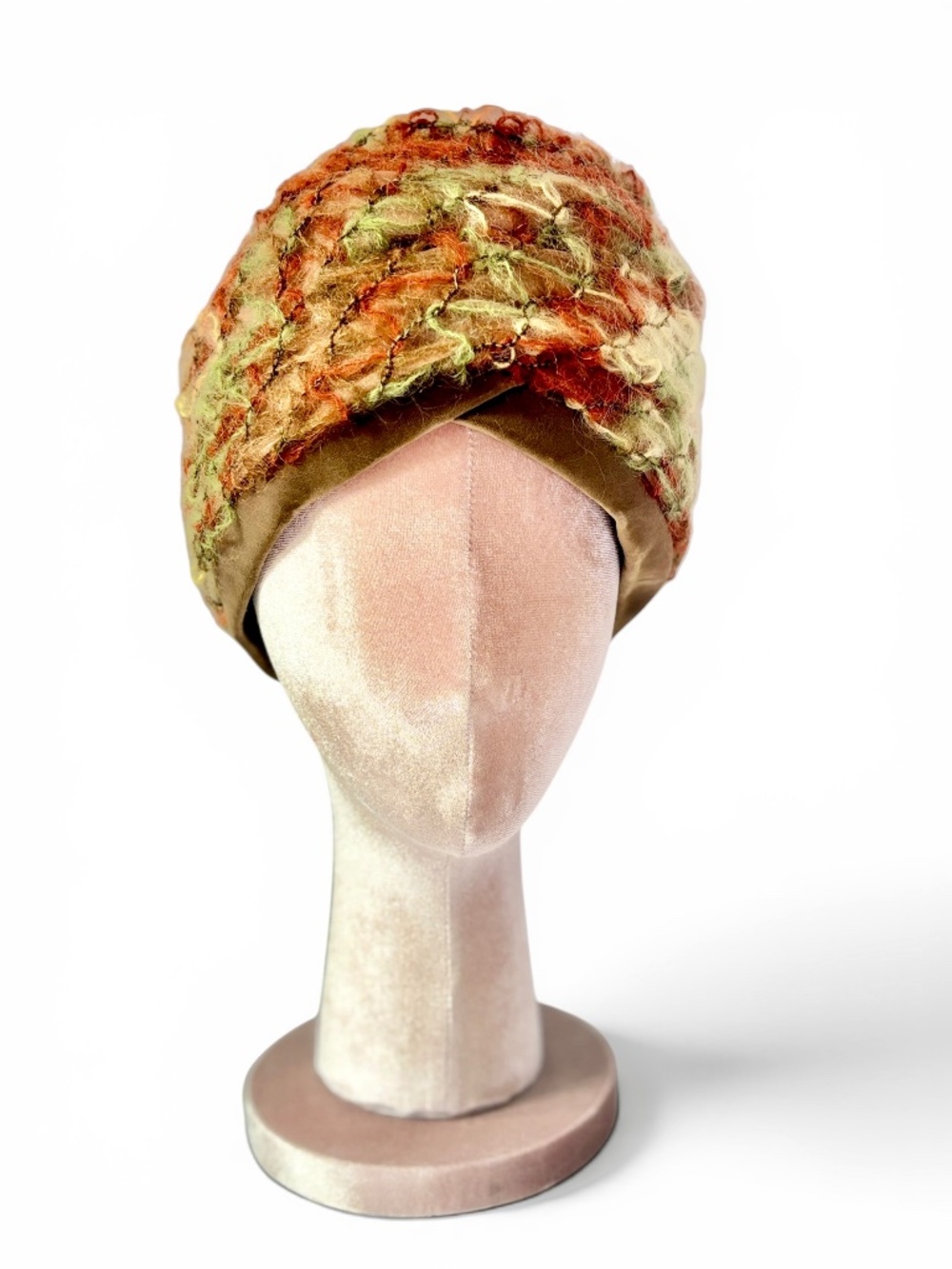 1960’s‎ Vintage Mohair Toque Turban Hat by Styled by Carolie